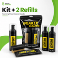 Foaming Shoe Cleaning Kit + 2 Refills